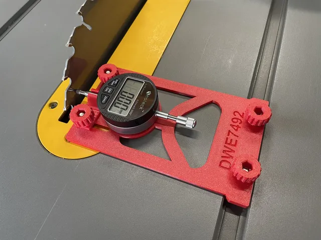 Adjustment Jig for DeWalt Table Saw DWE7492