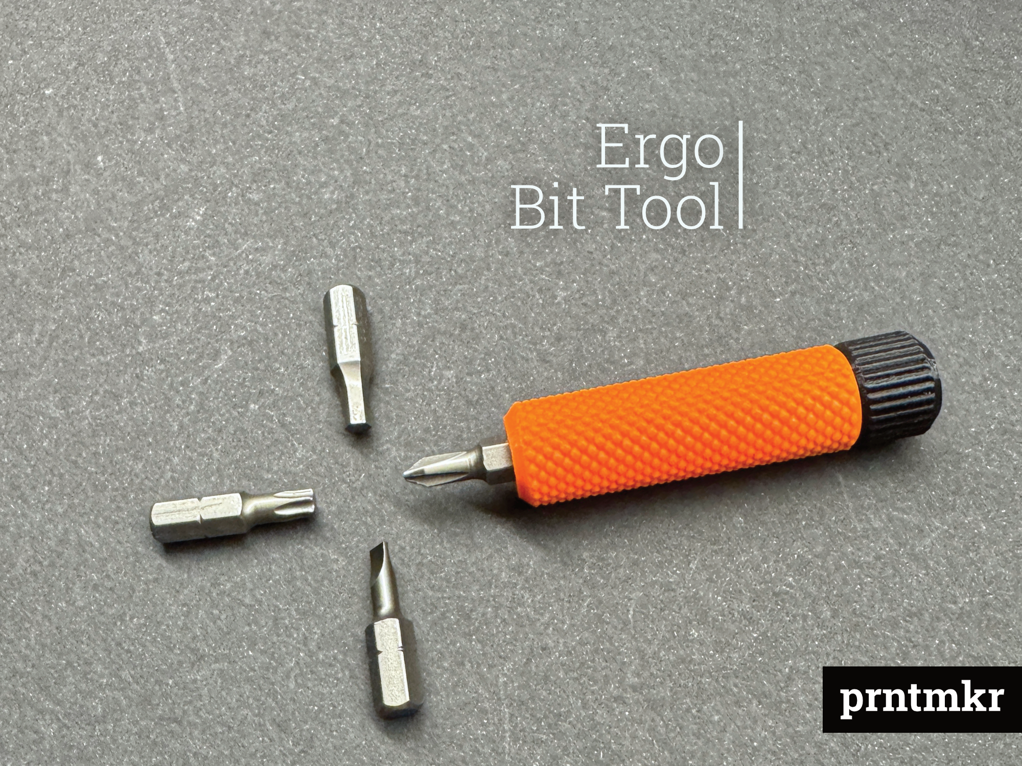 Ergo Bit Tool - Rotating end & super grip!