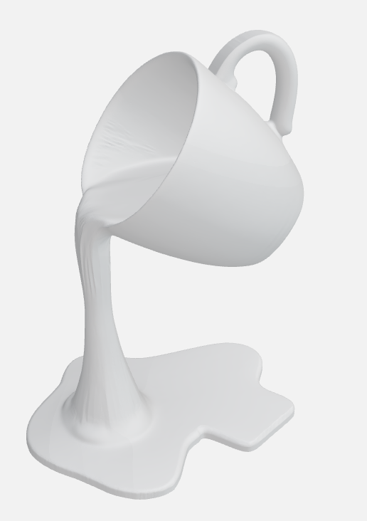 Coffee spilled cup — miniatura 2