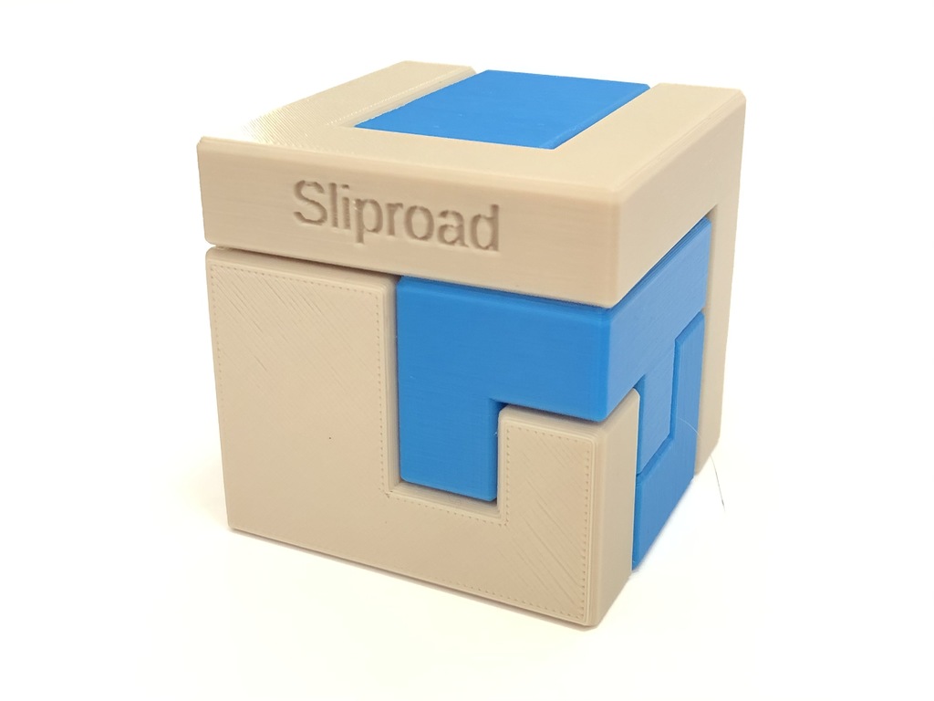 Sliproad - Interlocking puzzle by László Molnár