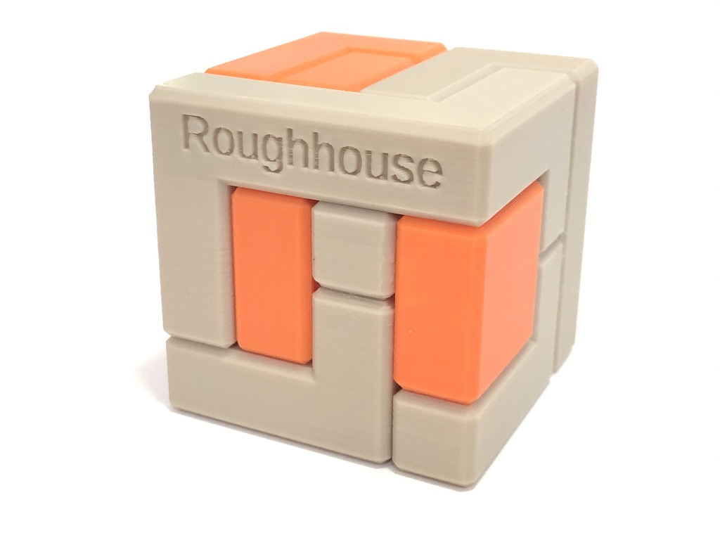 Roughhouse - Interlocking puzzle by László Molnár