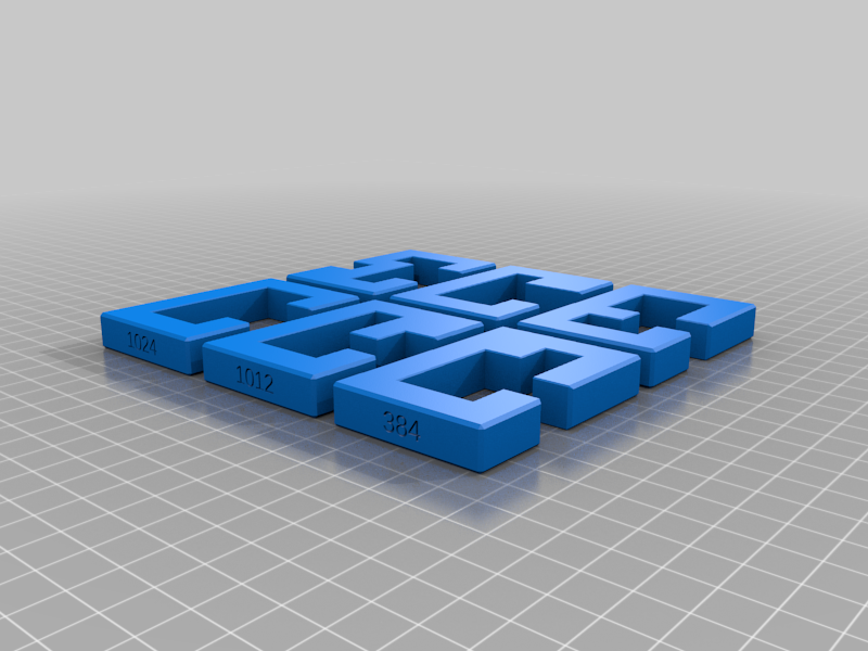 Miniatura 5 do modelo 3D Board Burr Bundle