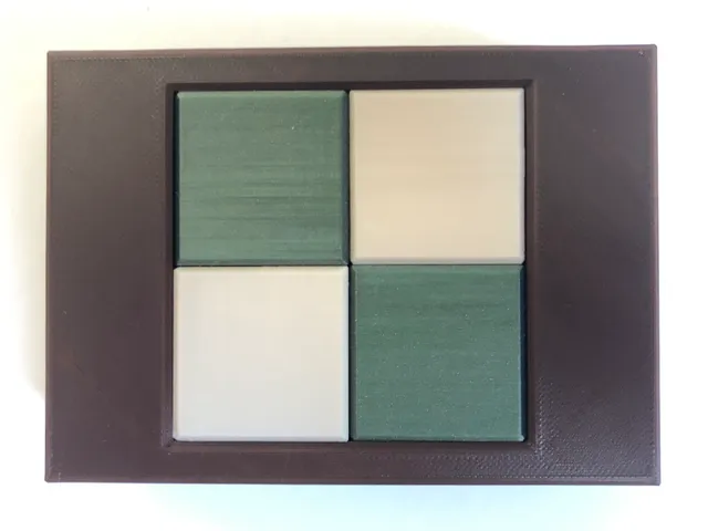 Rectangle Block - Interlocking puzzle by Christoph Lohe