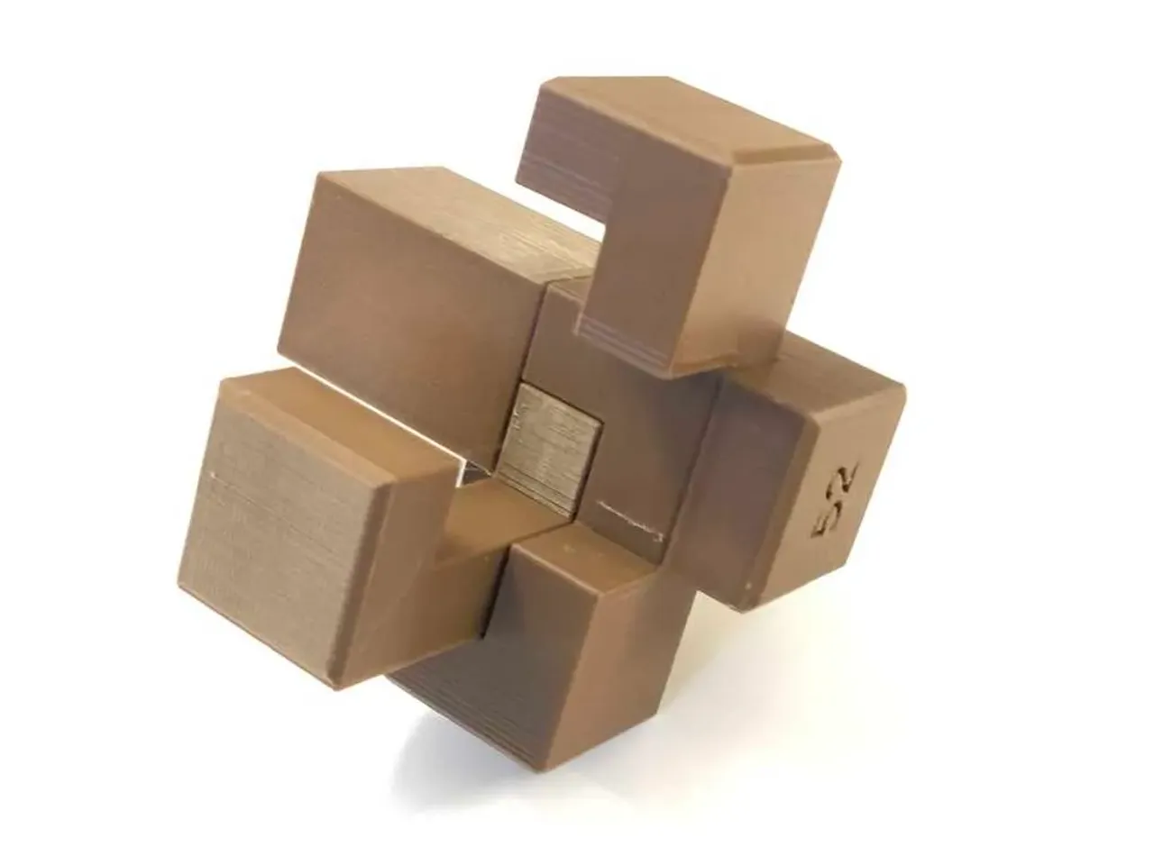 Construct Puzzle - Interlocking 24 piece Burr Puzzle