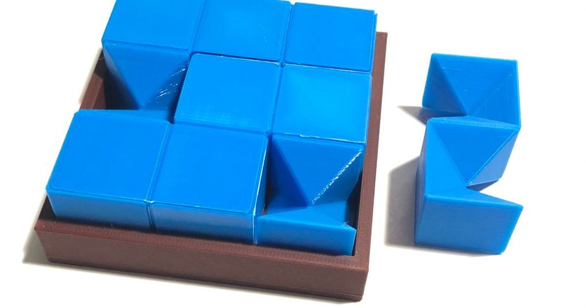 PiecesofEight Assembly puzzle by Stewart Coffin (STC 77) by