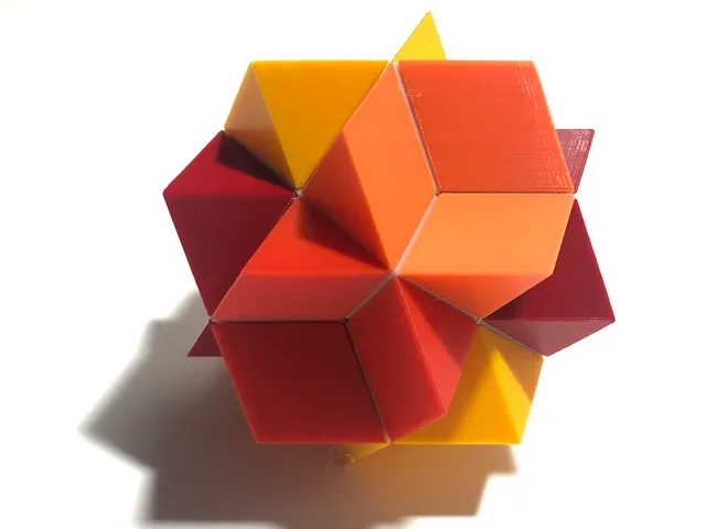 Nova - Interlocking puzzle by Stewart Coffin (STC #8)