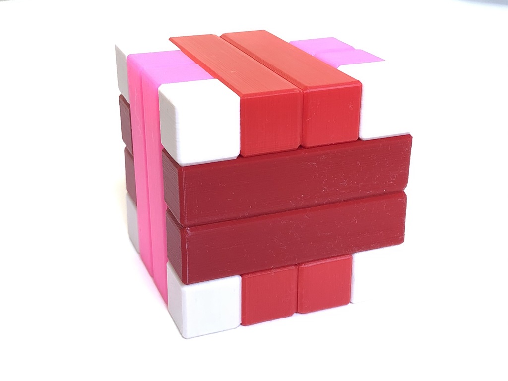 Convolution's Cousin - Interlocking puzzle by Stewart Coffin
