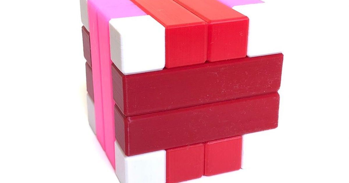 Convolution's Cousin Interlocking puzzle by Stewart Coffin by