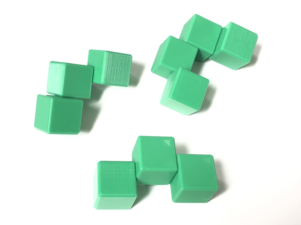 ThreePiece Block Assembly puzzle by Stewart Coffin (STC 38) by