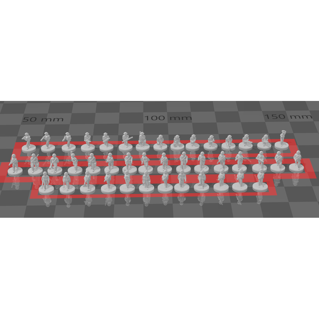 6mm WW2 Infantry