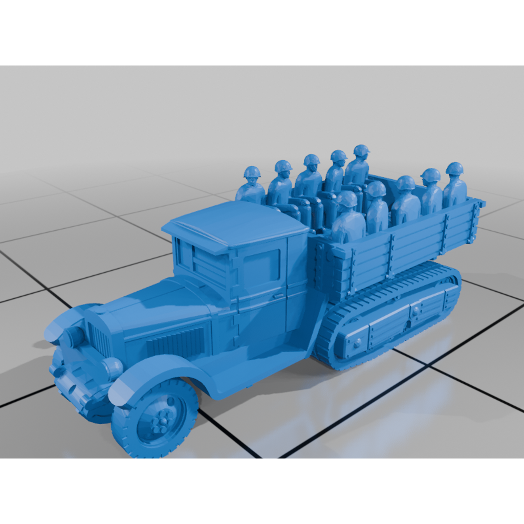 Halftrack With Passengers Pack