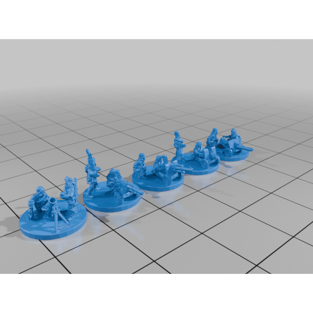 Epic Scale Retro Guardsmen
