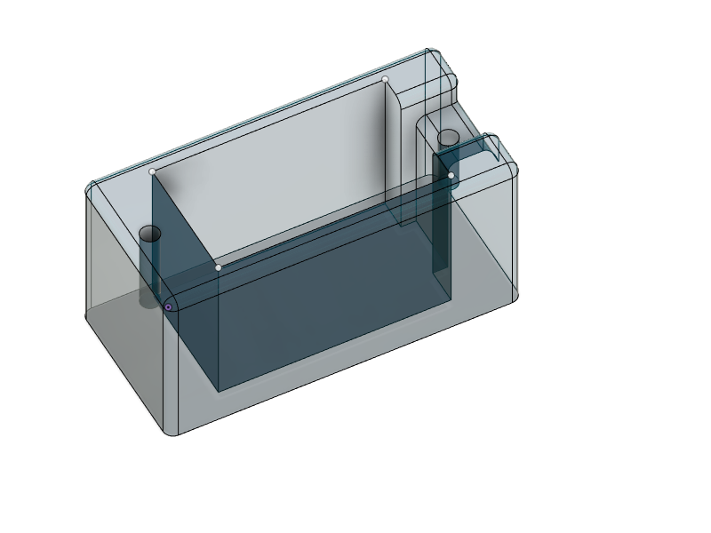 9g Servo Mount with Wire Channel Glue On by PlaneMaker1968 Download