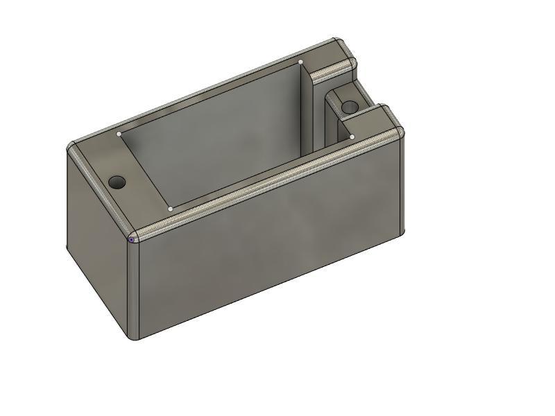 9g Servo Mount with Wire Channel Glue On by PlaneMaker1968 Download