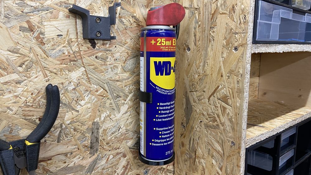 WD40 can wall mount by marcel293 Download free STL model