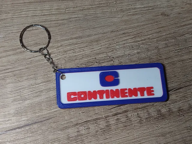 CONTINENTE Keychain / Llavero