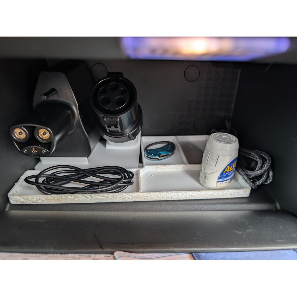 Ioniq 5 Charger Adapter Holder - Glove Box