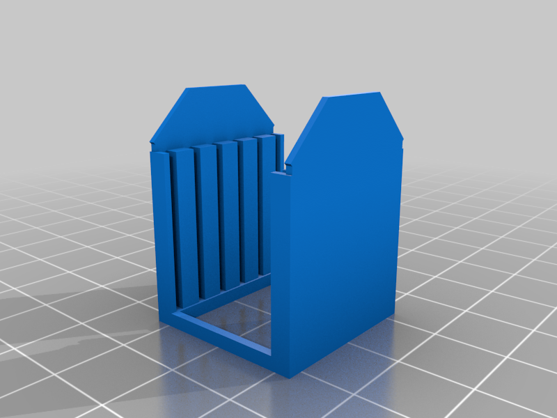 Coverslip Holder (22 x 22 mm) by Matthew B Download free STL model