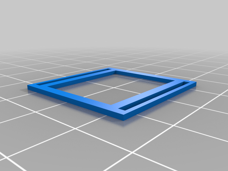 Coverslip Holder (22 x 22 mm) by Matthew B Download free STL model