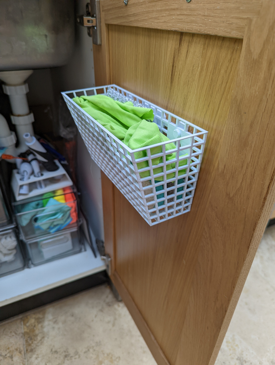 Small Basket - Kitchen Cupboard Door