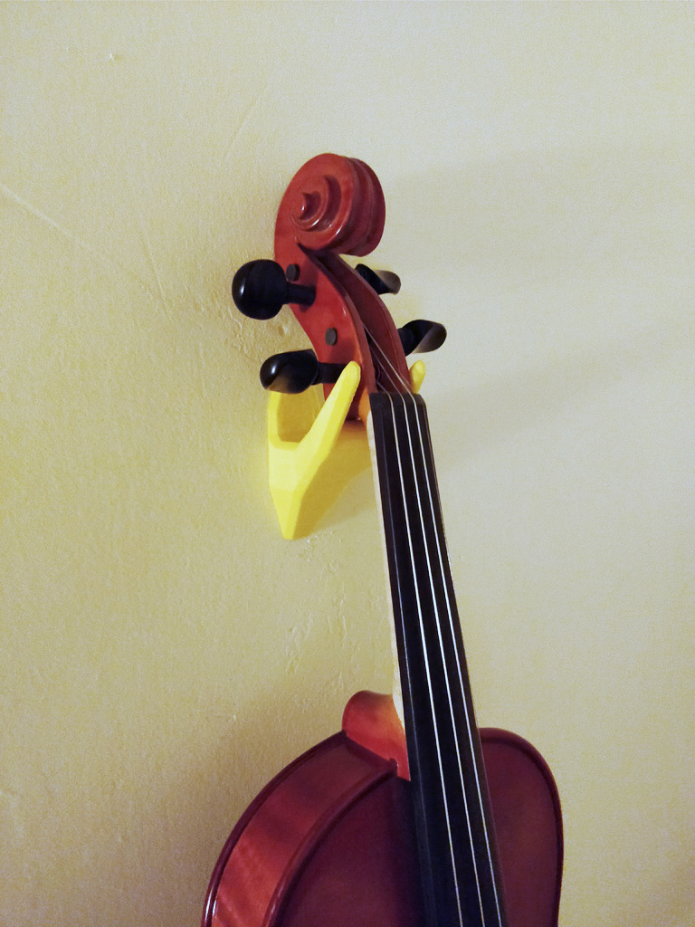 Violin wall mount