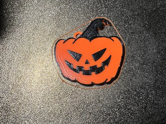 Pumpkin and Keychain