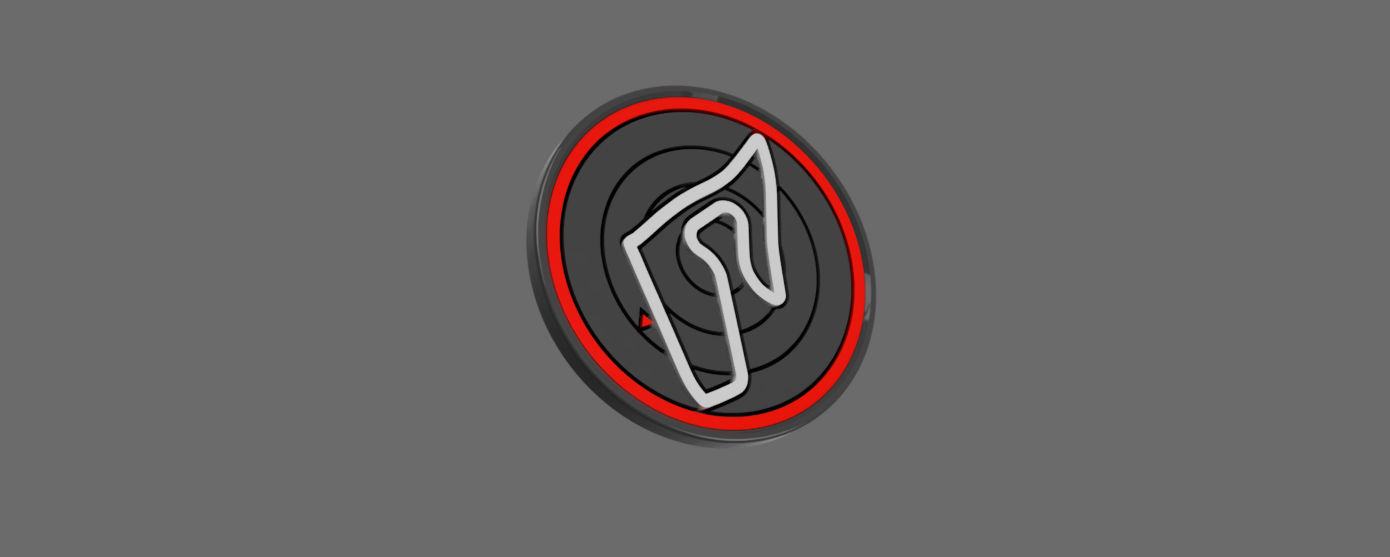 Miniatura 4 do modelo 3D Formula 1 Circuit Coasters