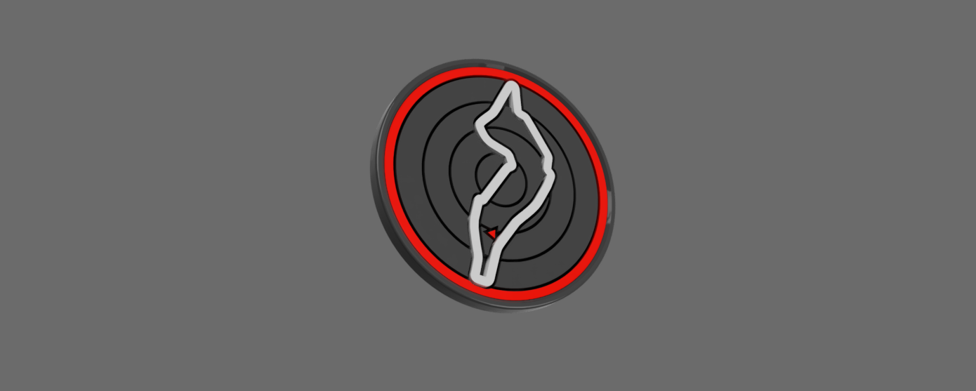 Miniatura 6 do modelo 3D Formula 1 Circuit Coasters