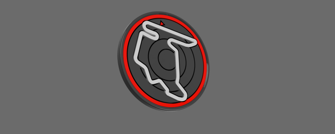 Miniatura 10 do modelo 3D Formula 1 Circuit Coasters