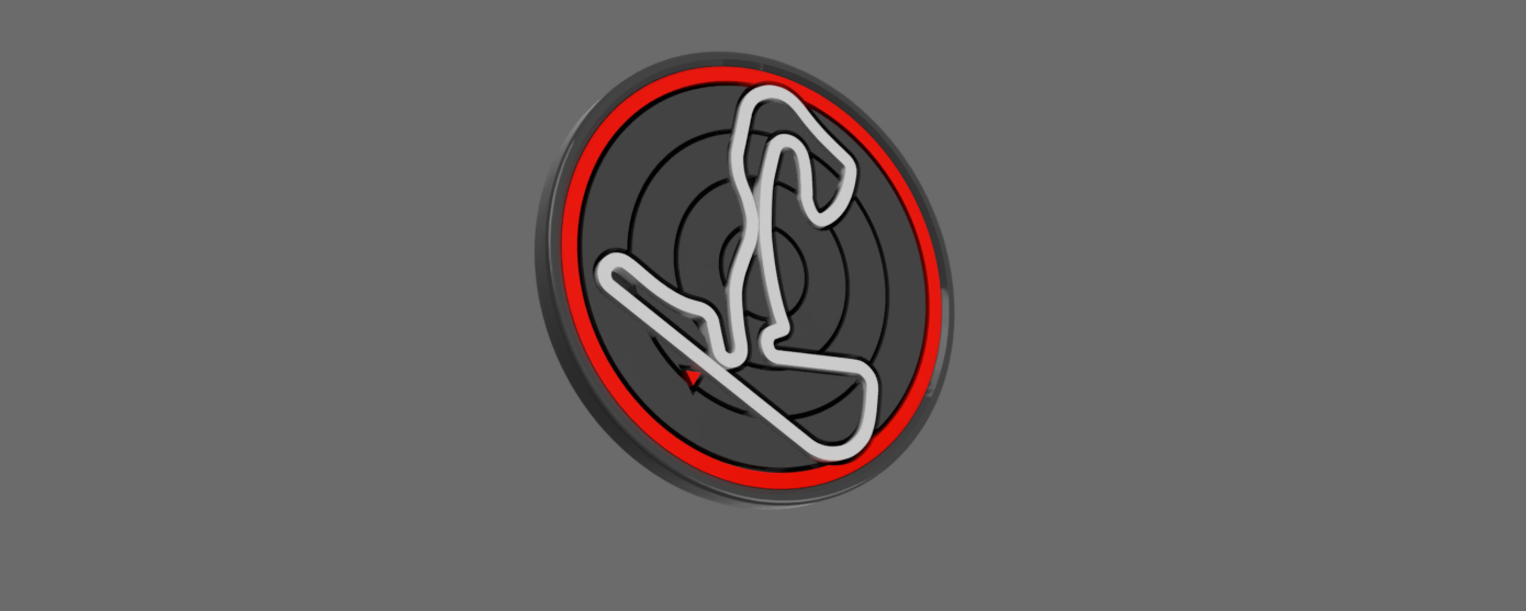 Miniatura 12 do modelo 3D Formula 1 Circuit Coasters