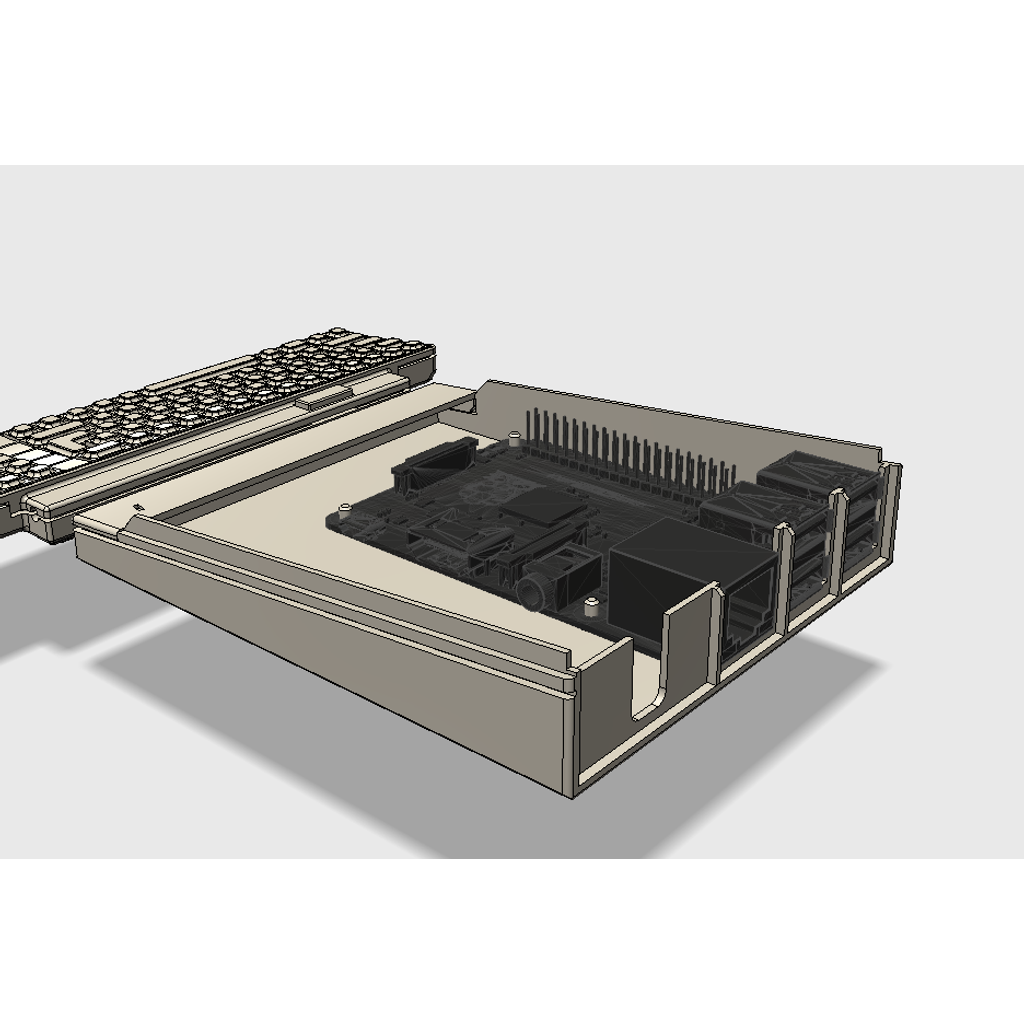Miniatura 6 do modelo 3D Apple IIgs Raspberry Pi case