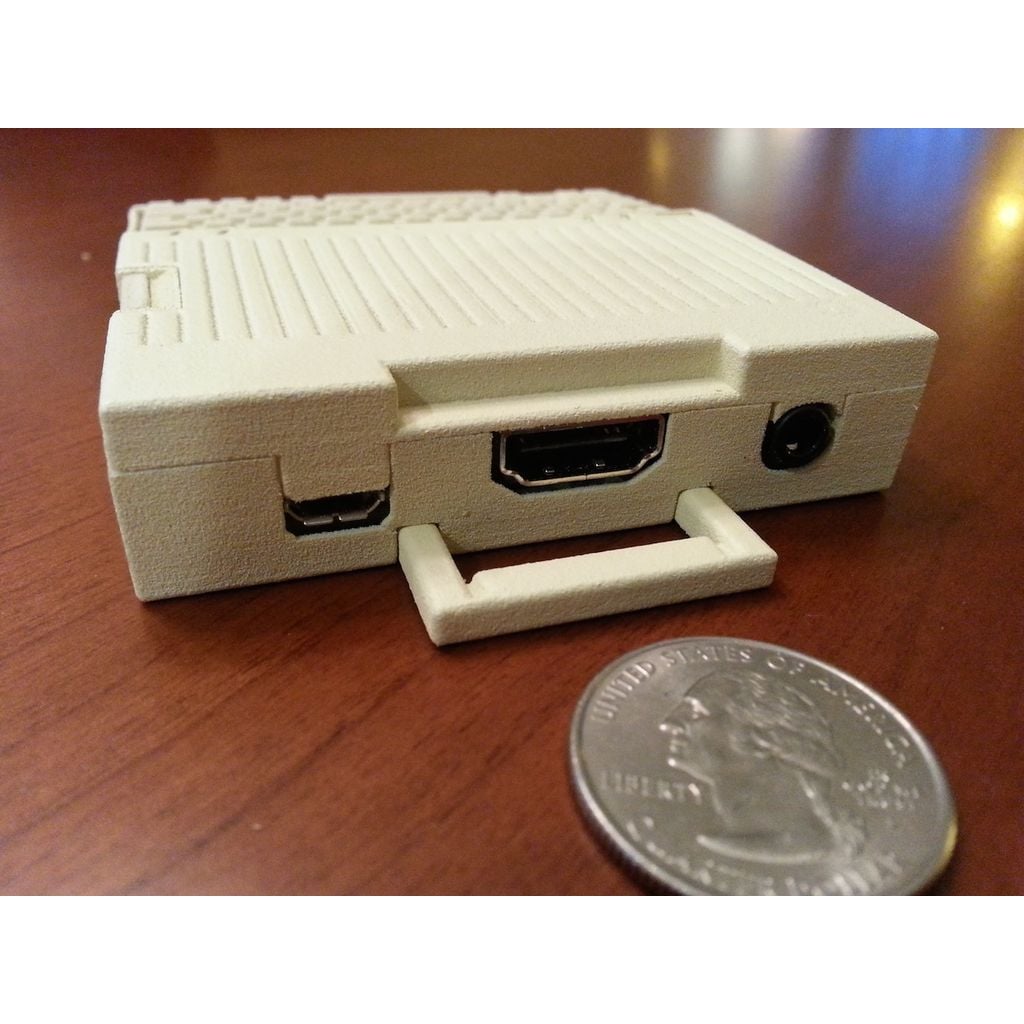 Miniatura 4 do modelo 3D Apple IIc Raspberry Pi case - Model A+