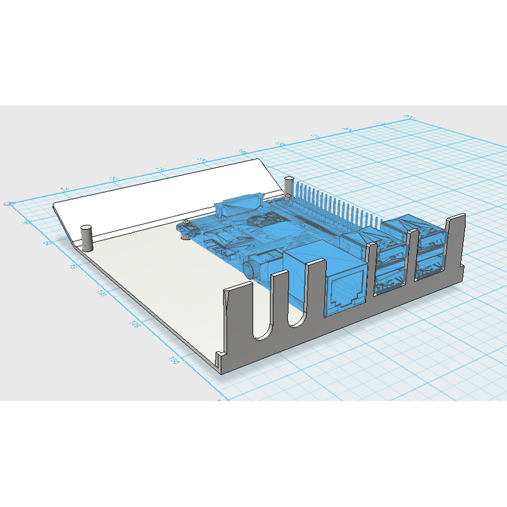 Apple II Raspberry Pi Enclosure - BASE, B+