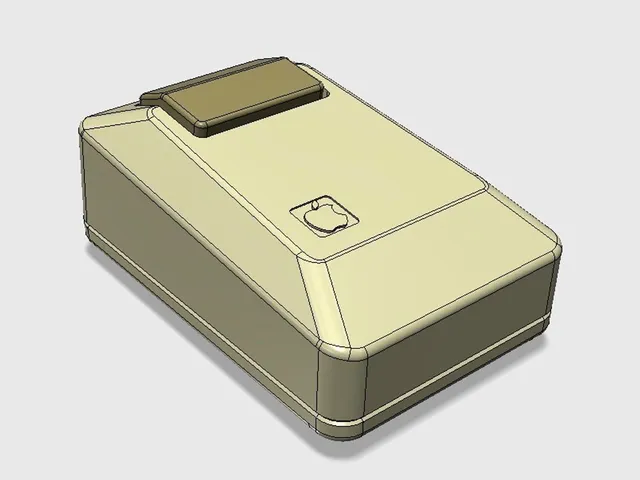 Apple Mouse - M0100 - 1/4 scale