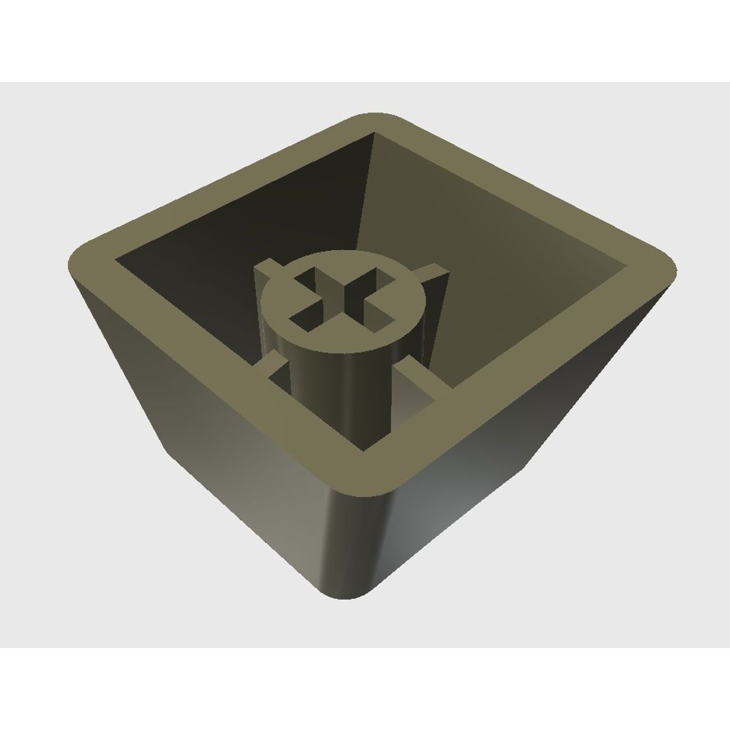 Apple IIe Keyboard Cap - top row