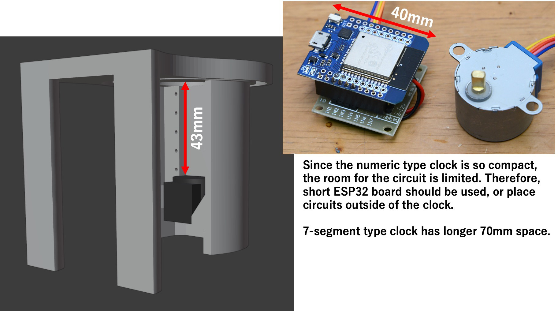 Miniatura 11 do modelo 3D Rotary Digital Clock - origin without sensor