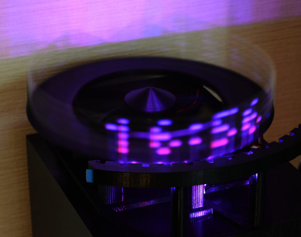 Full Color Dot Matrix Display Zoetrope