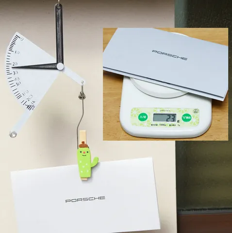 Nonlinear Letter scale - One gram to Infinity