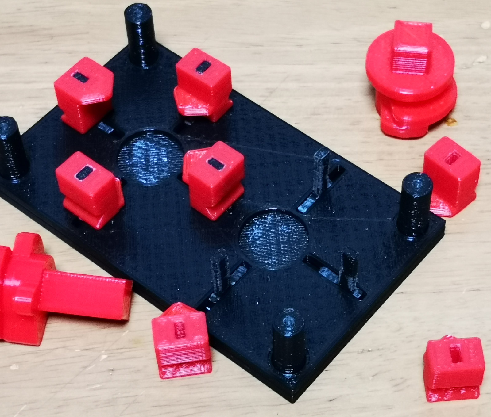 Versatile and mechanical 7-segment display unit by shiura | Download ...