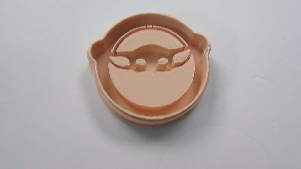 baby yoda cookie cutter
