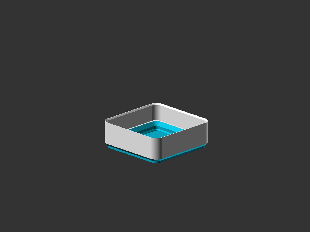 Miniatura 2 do modelo 3D Stackable gridfinity storage basket [PARAMETRIC]