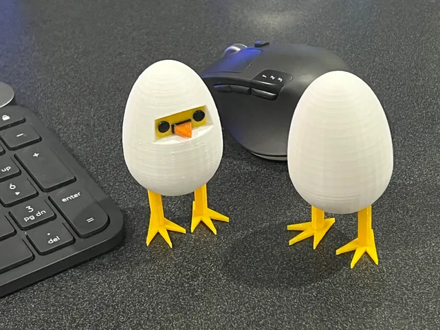 Egg with Legs (and optional face)