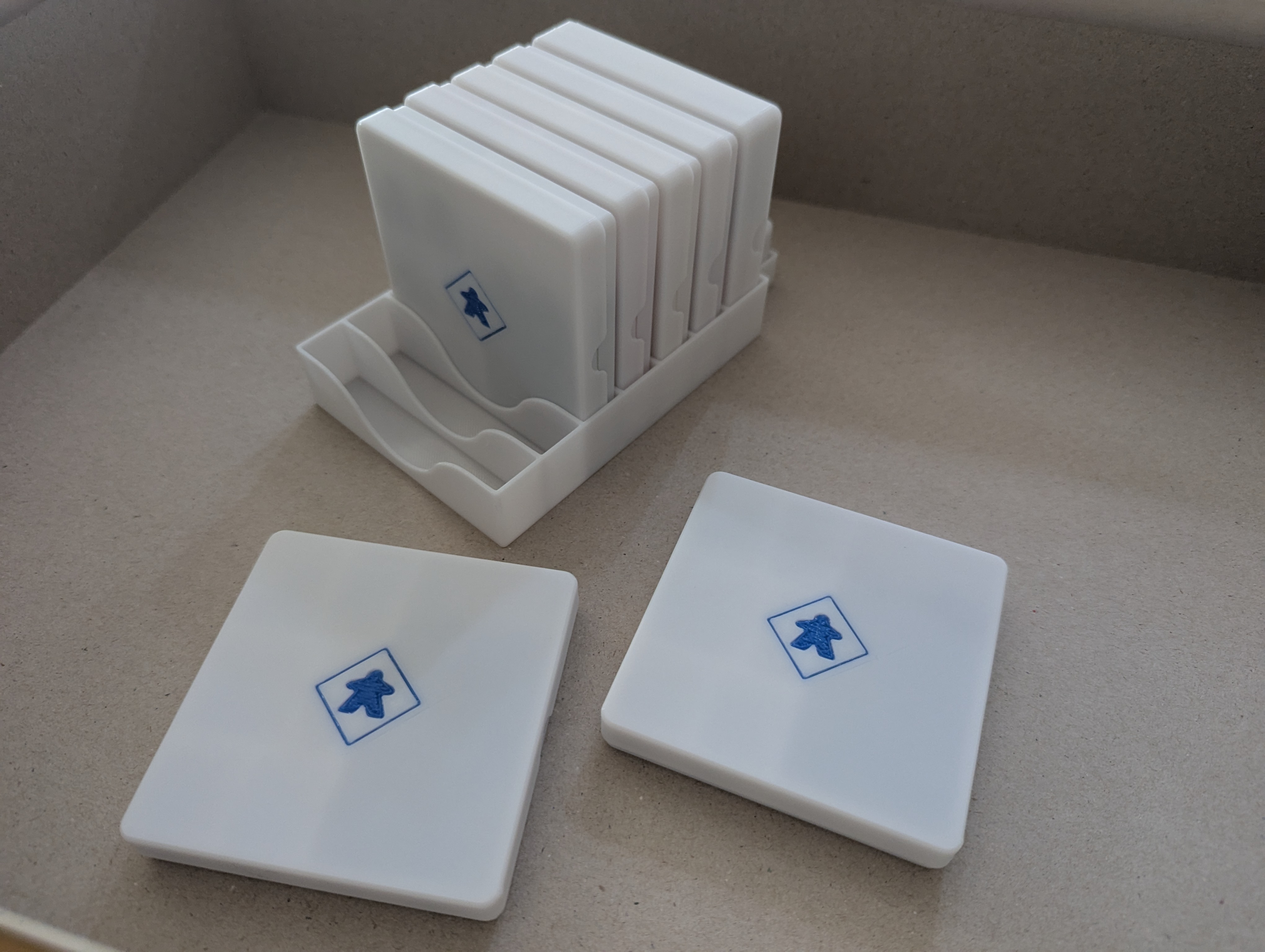 Carcasonne Big Box (3.0) Meeple and Addon Box Tray (2 versions)