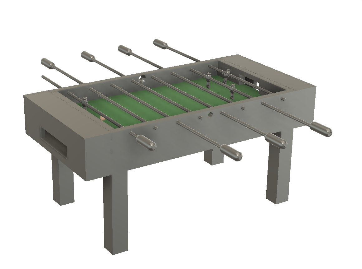 Foosball Table. (full-size) — miniatura 17