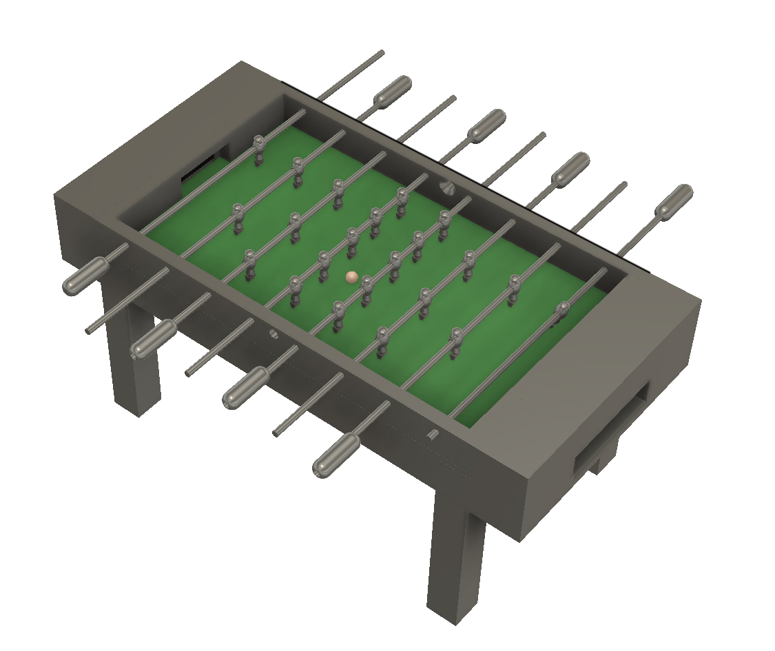 Foosball Table. (full-size) — miniatura 14