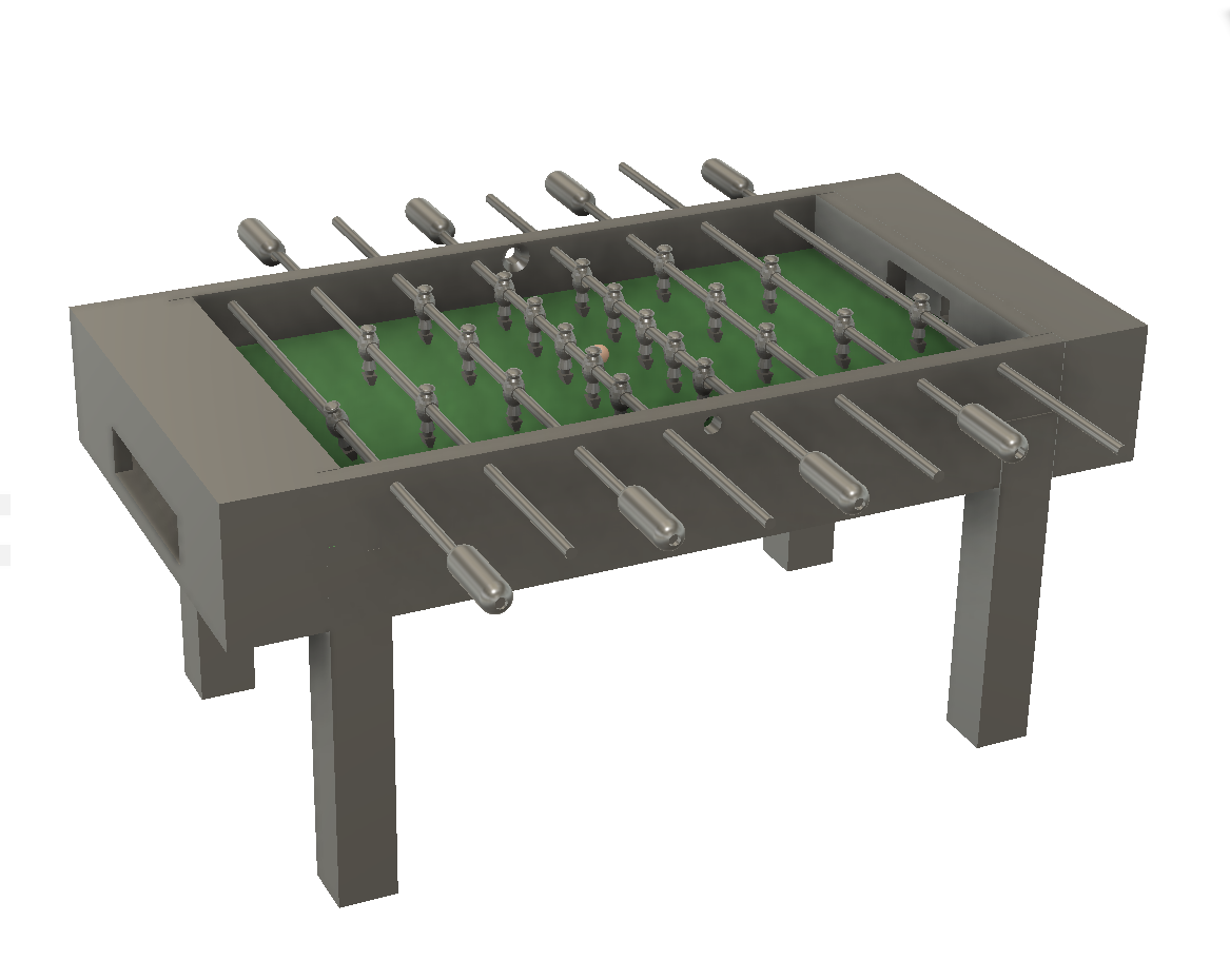 Foosball Table. (full-size) — miniatura 16