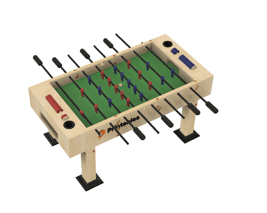 Foosball Table. (full-size) — miniatura 10