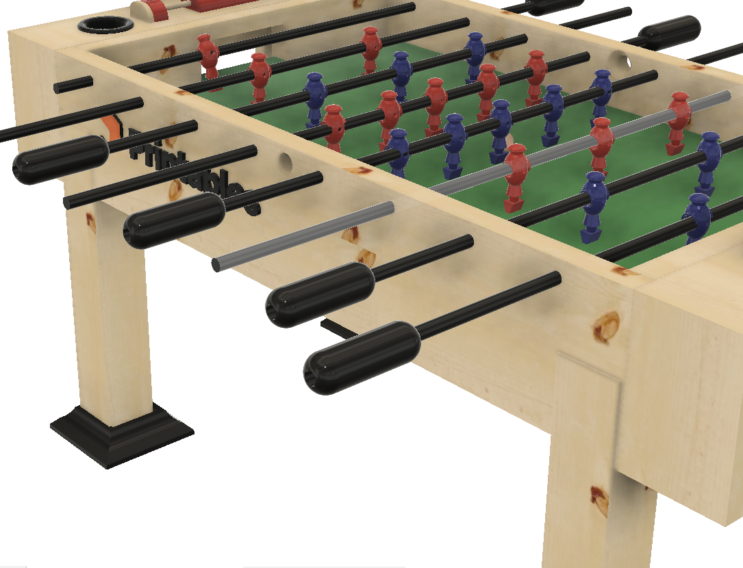 Foosball Table. (full-size) — miniatura 19