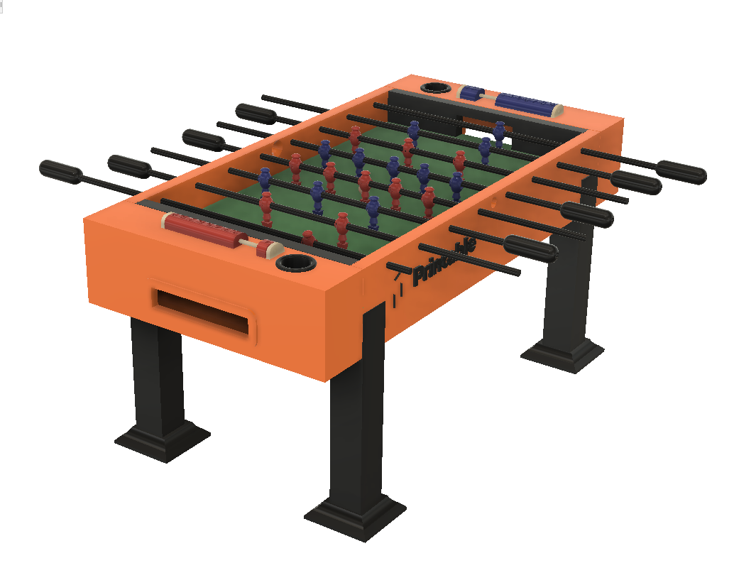 Foosball Table. (full-size) — miniatura 8