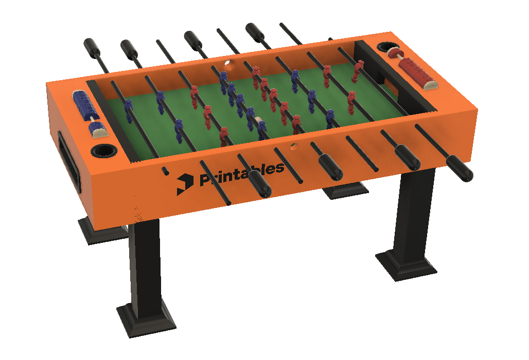 Foosball Table. (full-size) — miniatura 6